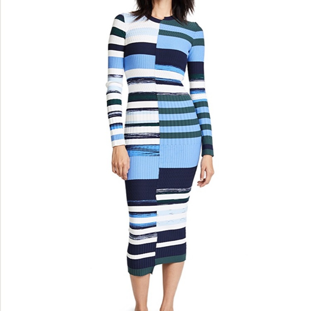 Opening Ceremony Midi Knit Dress